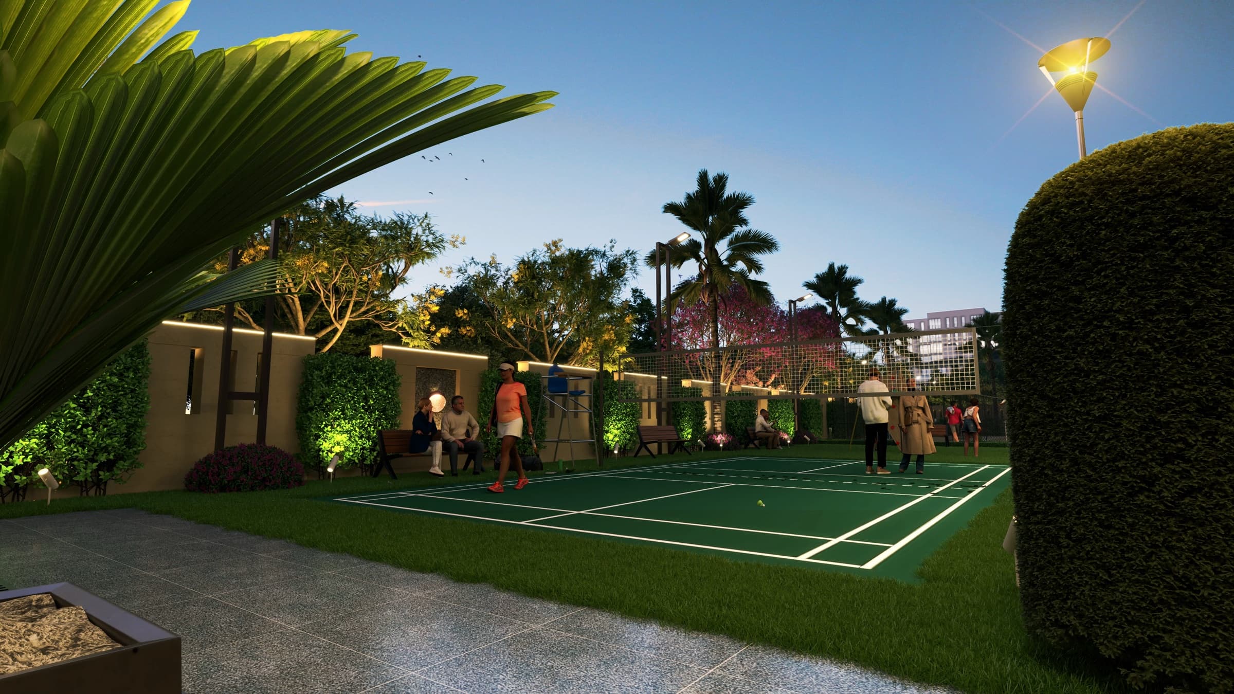 Golden Era Homes — badminton court