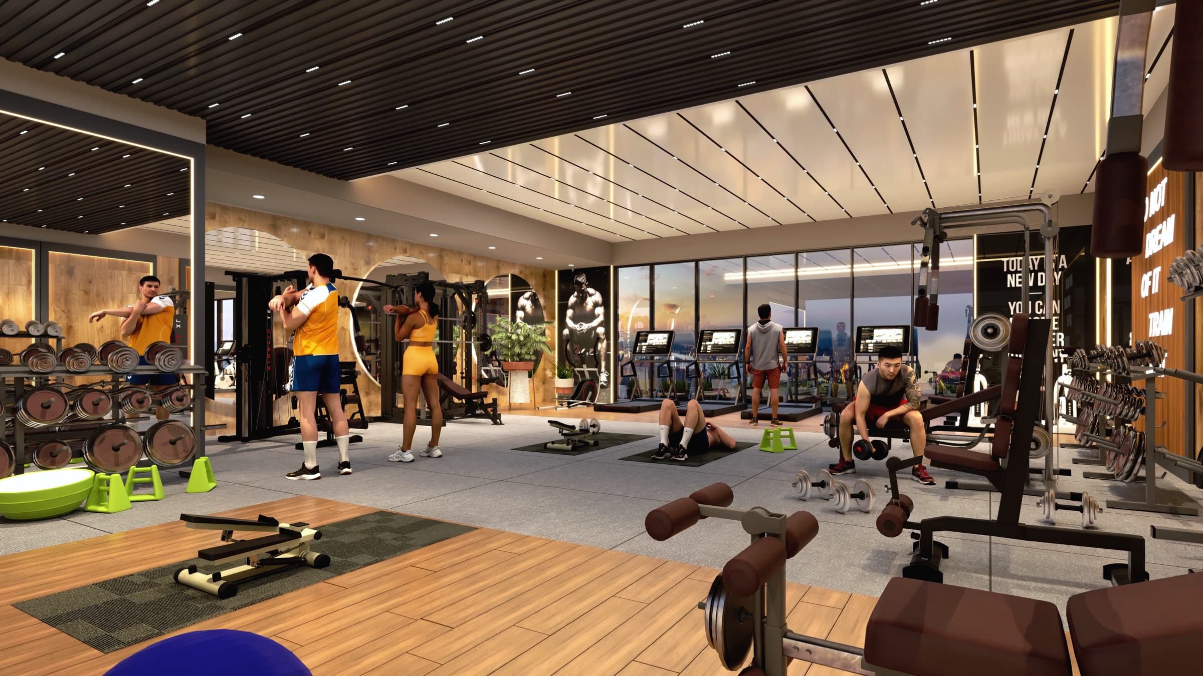 Golden Era Homes — gymnasium