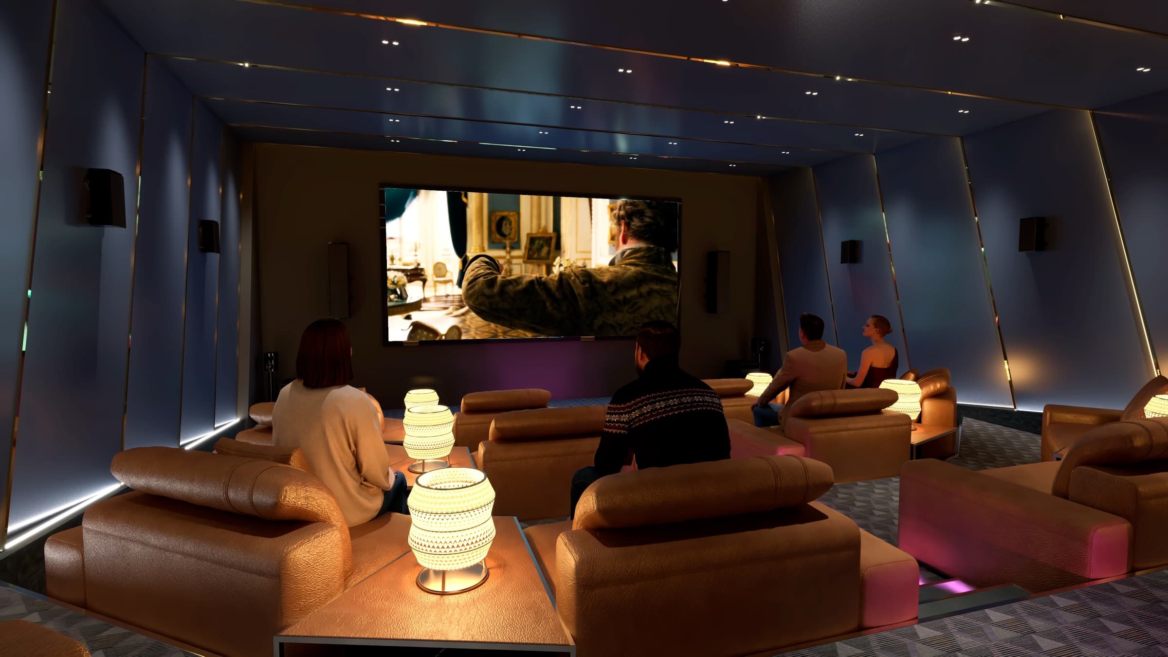 Golden Era Homes — mini theatre